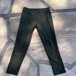 lululemon athletica Men's Relaxed Jeans - Dark Green